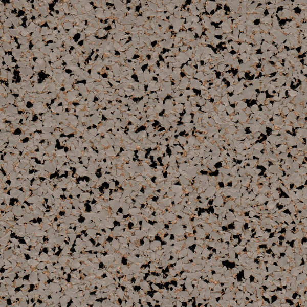 Light greyish rubber cork floor